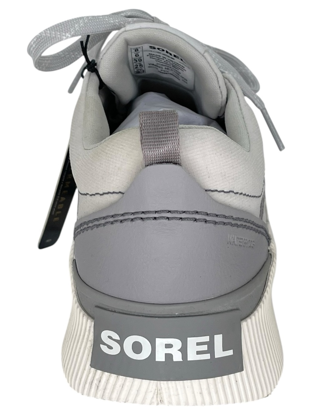 Sorel Out N About IV Grey Waterproof Low Too Womens Sneakers Size 8M - Picture 10 of 15